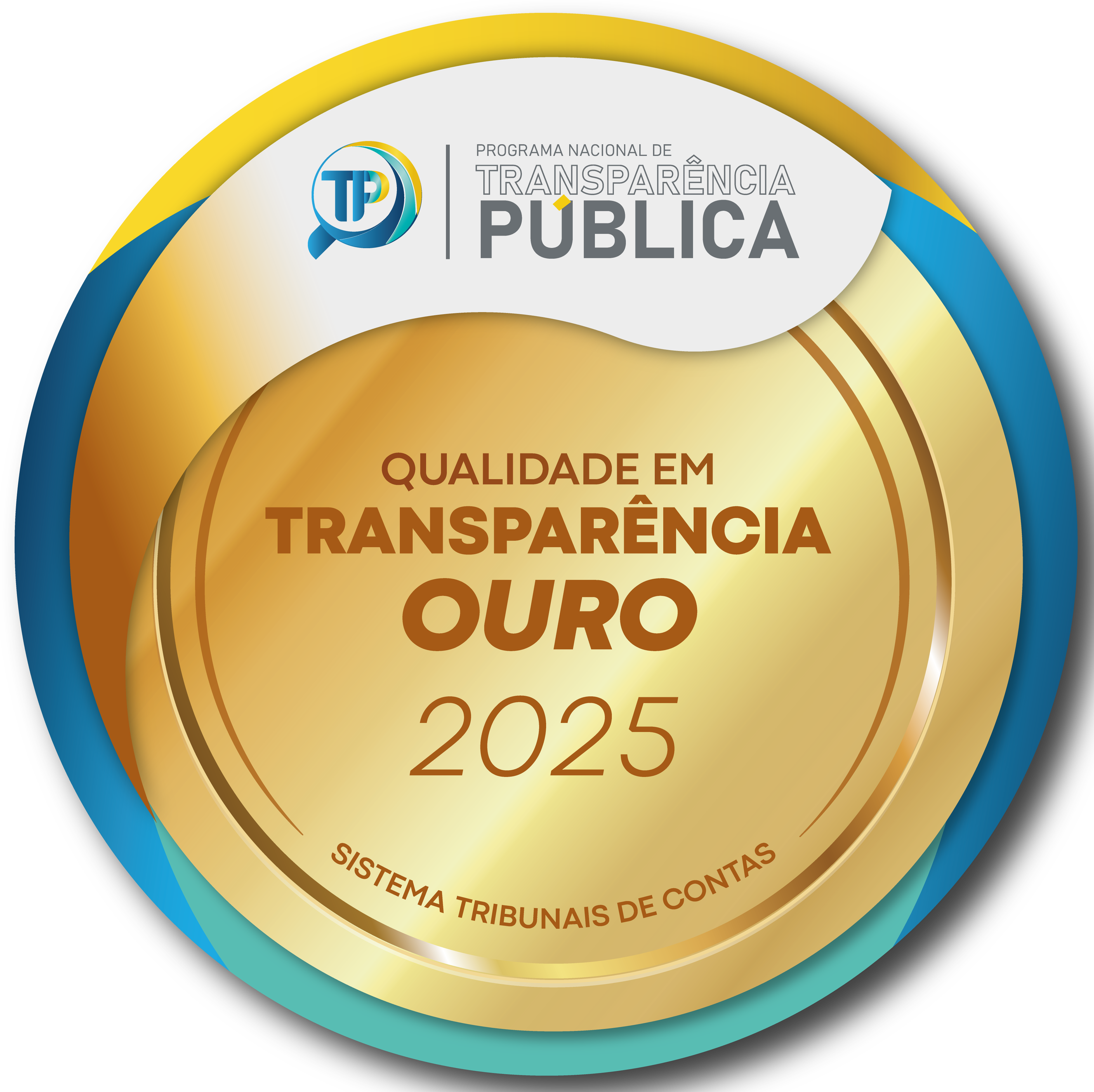 Selo Qualidade Ouro em Transparência 2025
