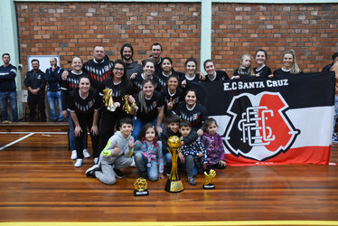 Campeão feminino livre: E. C. Santa Cruz