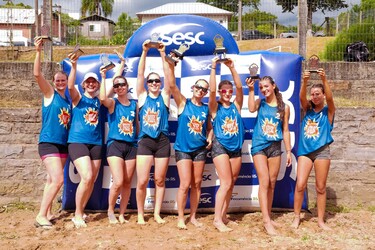 Vôlei de Praia Feminino eleva o nível da competição em Cotiporã