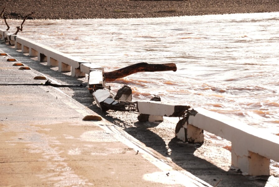 Ponte sobre o Rio das Antas permanece interditada por tempo indeterminado